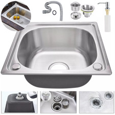 Stainless Steel Single Bowl