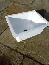 White Composite Undermount