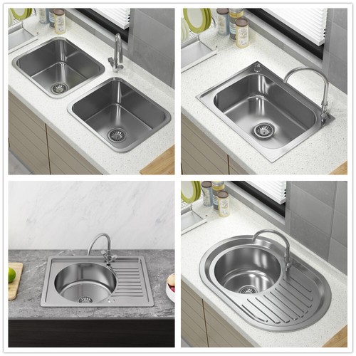 Stainless steel kitchen sink - stainless,
